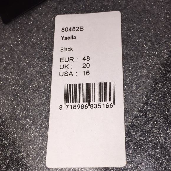 Yest Yaella Women's 80482B Black Long Button Front Cardigan Sweater Size… - Picture 7 of 13